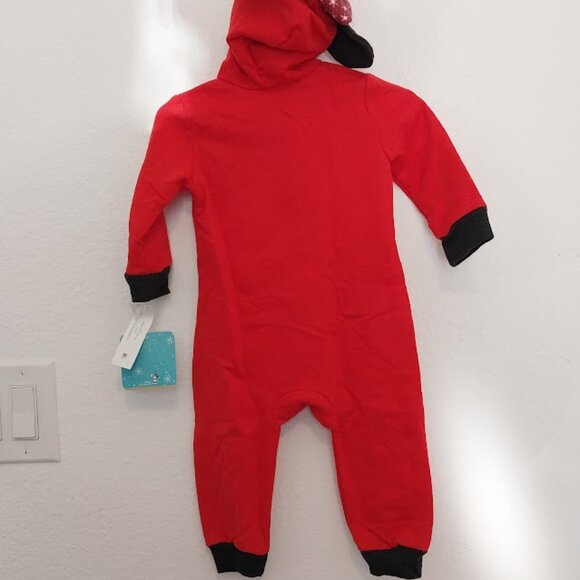 Disney: Minnie Mouse Christmas Romper - Picture 8 of 9